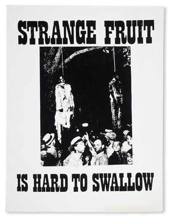 (CIVIL RIGHTS--LYNCHING.) Strange Fruit--Is Hard to Swallow.